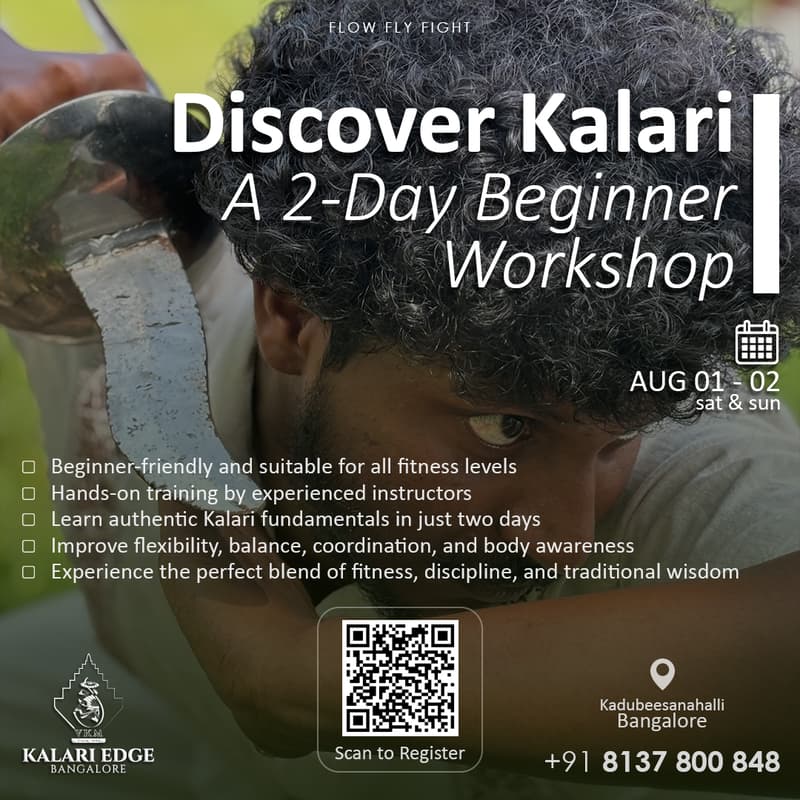 Cover Image for Discover Kalari : A 2-Day Beginner Workshop