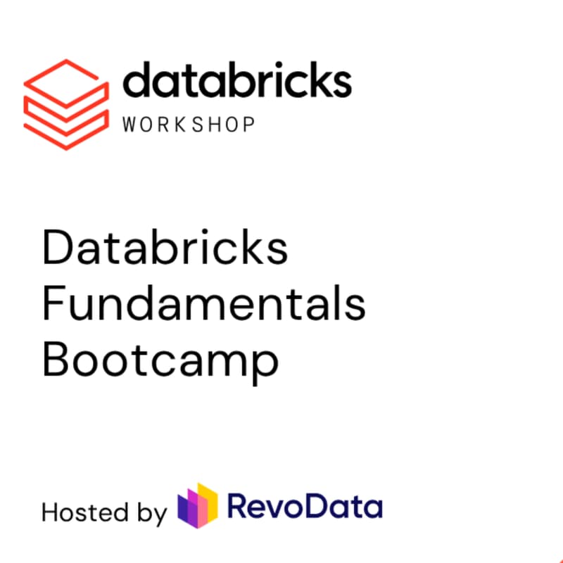 Databricks Fundamentals Bootcamp · Luma