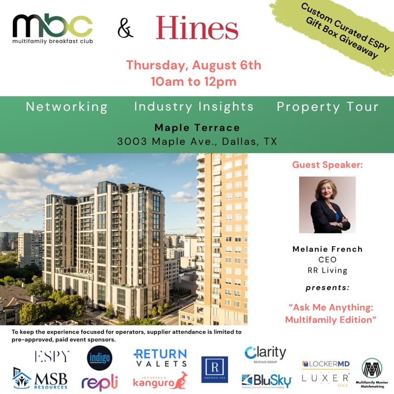 Cover Image for Multifamily Breakfast Club: Dallas (with Melanie French)