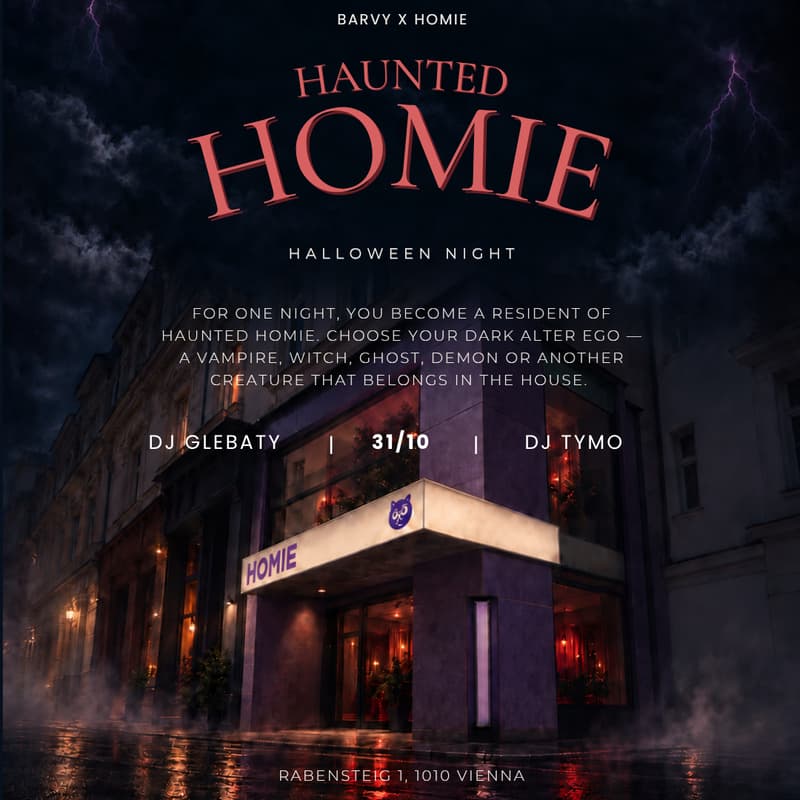 Cover Image for HAUNTED HOMIE — HALLOWEEN NIGHTBARVY