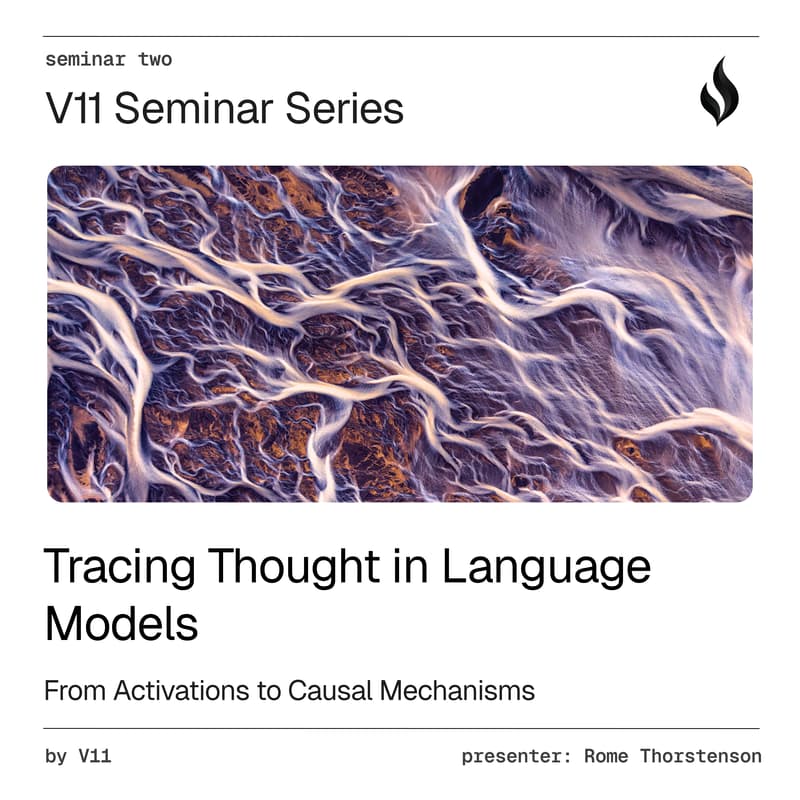 Cover Image for V11 Seminar Series | Tracing Thought in Language Models