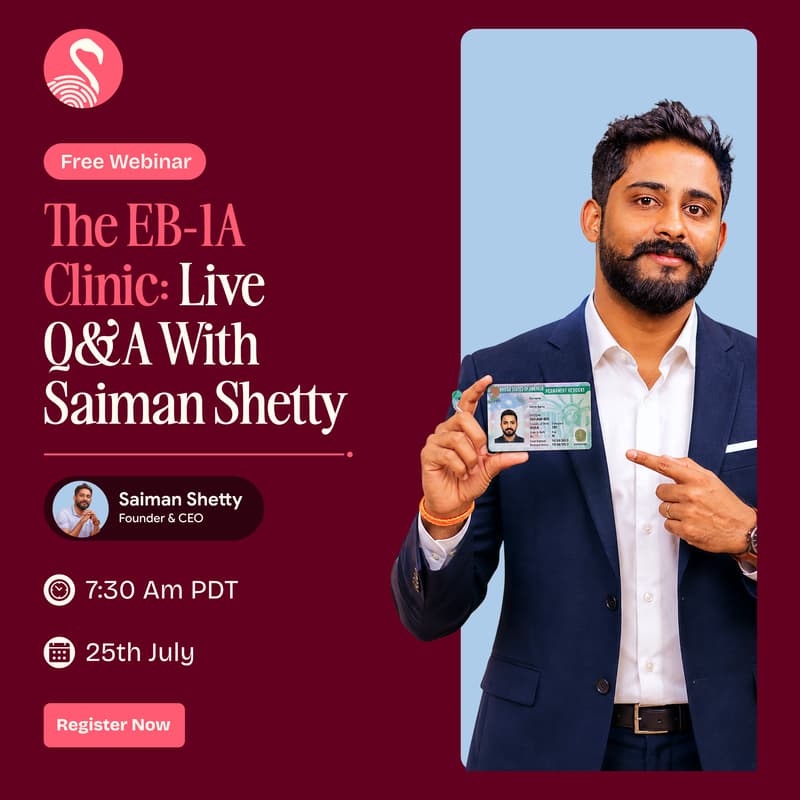 Cover Image for The EB-1A Clinic: Live Q&A With Saiman Shetty