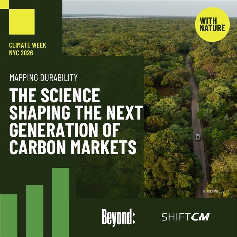 Cover Image for Mapping Durability: The Science Shaping the Next Generation of Carbon Markets