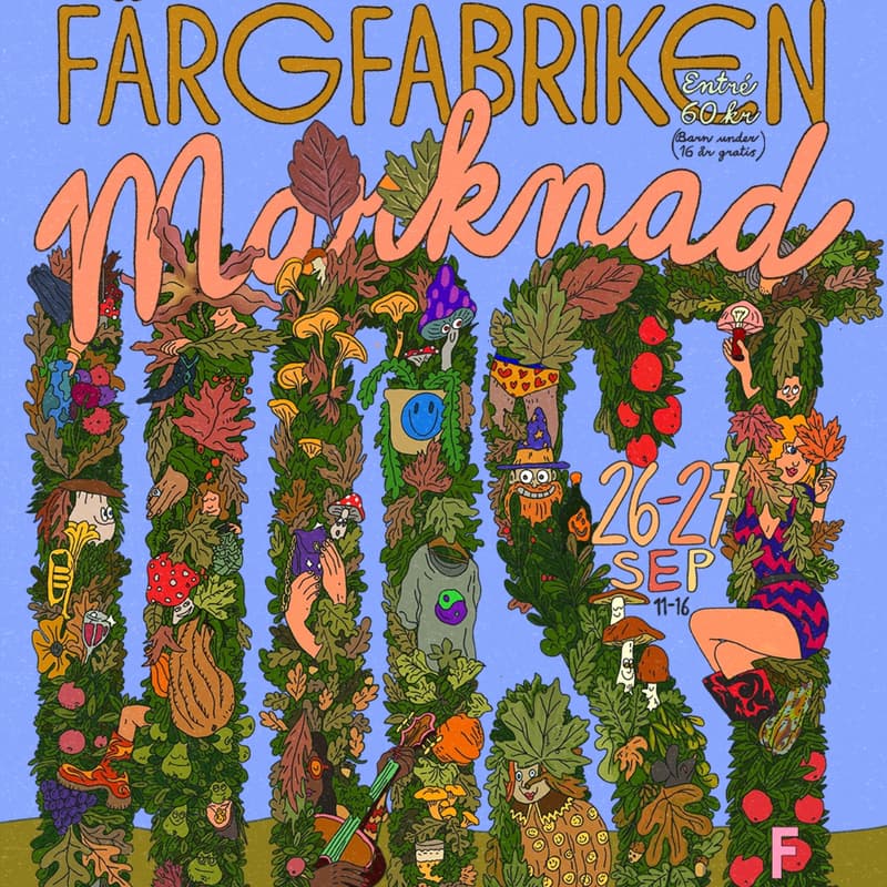 Cover Image for Designer Field Trip: Färgfabriken Autumn Market