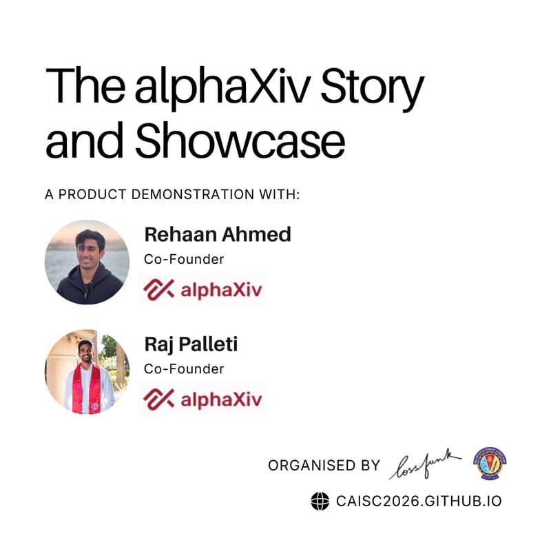 Cover Image for The alphaXiv Story & Showcase