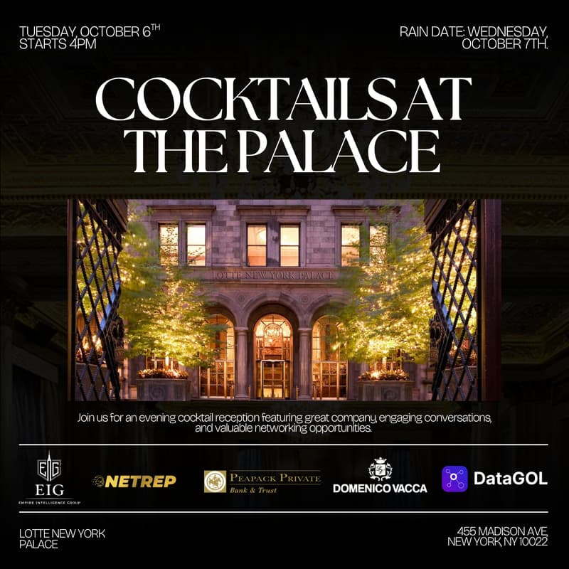 Cover Image for Cocktails at the Palace