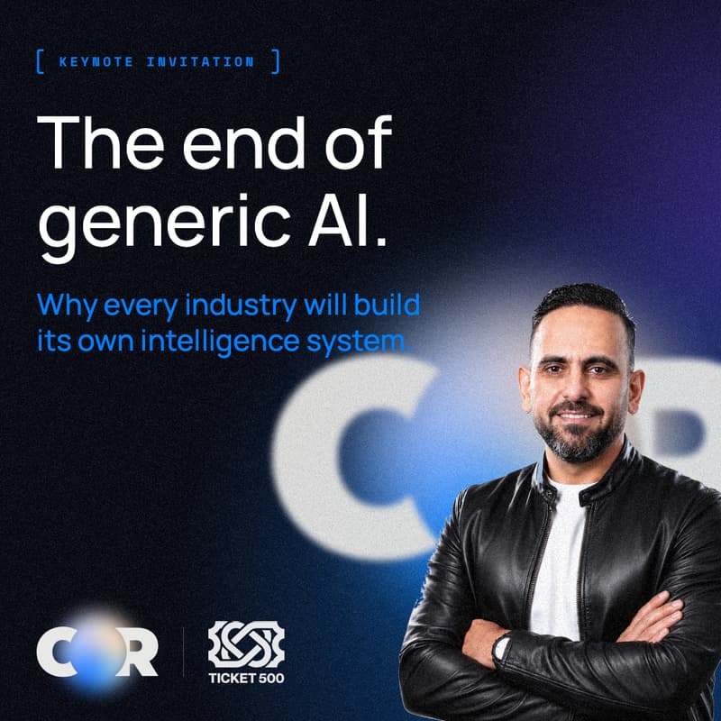 Cover Image for THE END OF GENERIC AI
