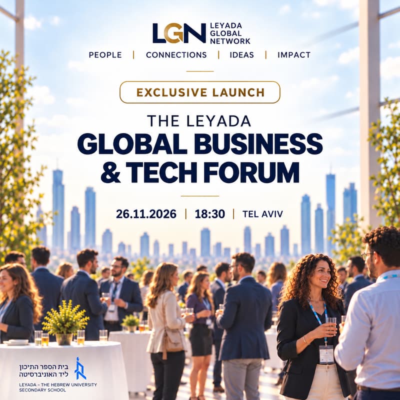 Cover Image for Leyada Global Business & Tech Forum | Exclusive Launch Event