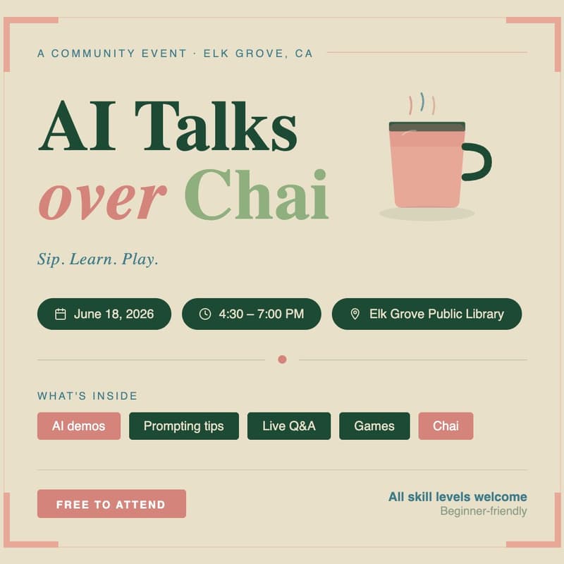 Cover Image for AI Talks Over Chai