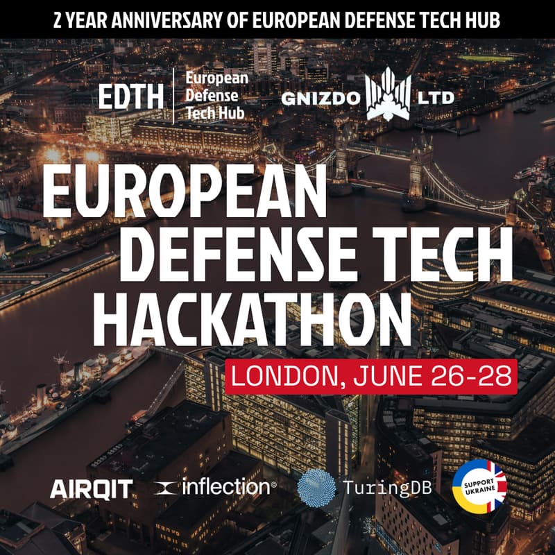 Cover Image for European Defense Tech Hackathon - London