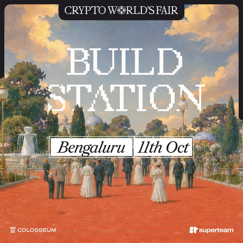 Cover Image for Crypto Worldfair's Buildstation — Bangalore