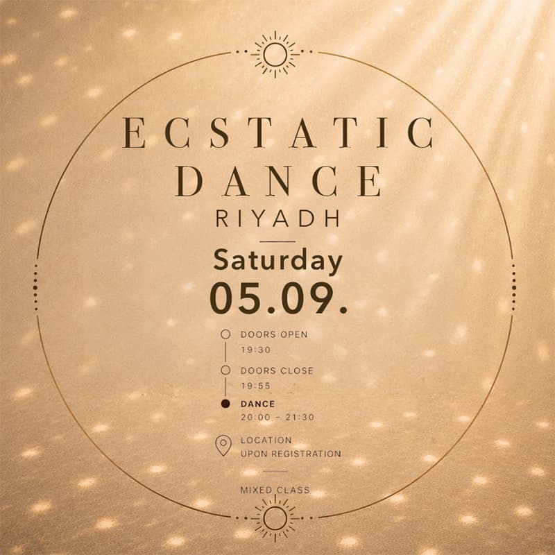 Cover Image for Ecstatic Dance Riyadh 05.09. (intro)