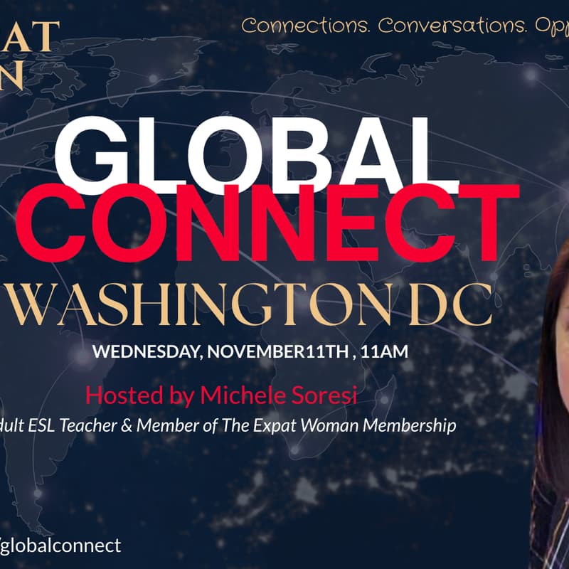 Cover Image for The Expat Woman Global Connect: Washington DC Meetup