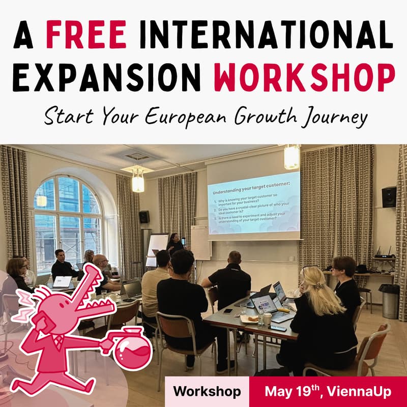 Cover Image for One day. One concrete plan to expand your business across Europe. Free!