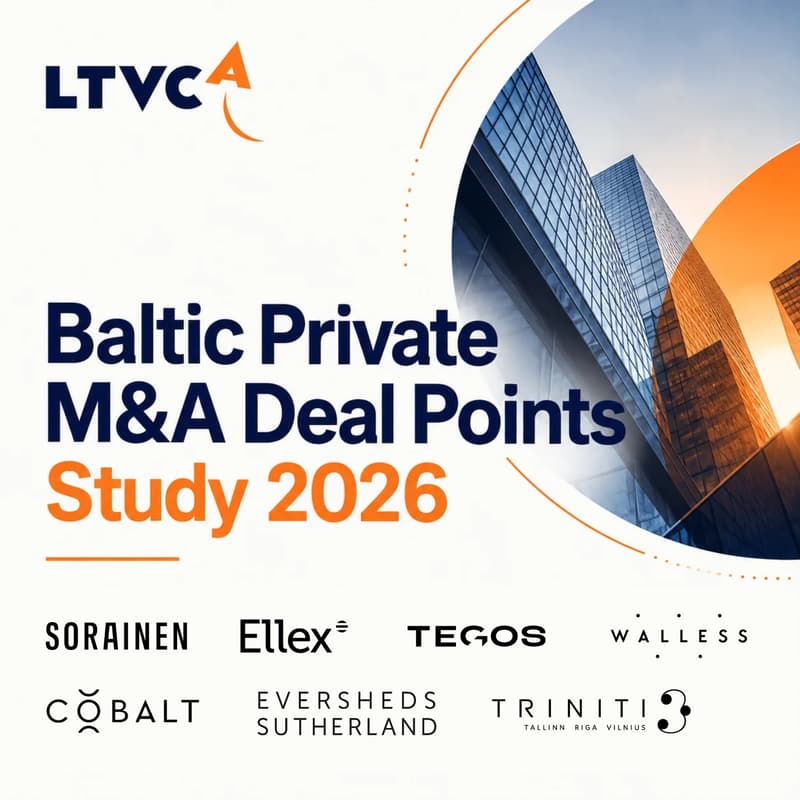 Cover Image for Baltic Private M&A Deal Points Study 2026 | Vilnius