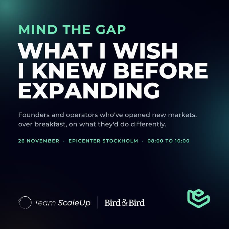 Cover Image for Mind the Gap: What I wish I knew before expanding to new markets