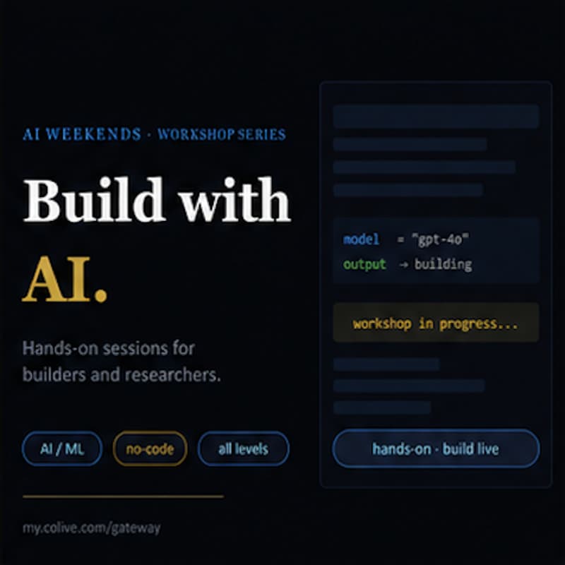 Cover Image for Workshop with AI Weekends