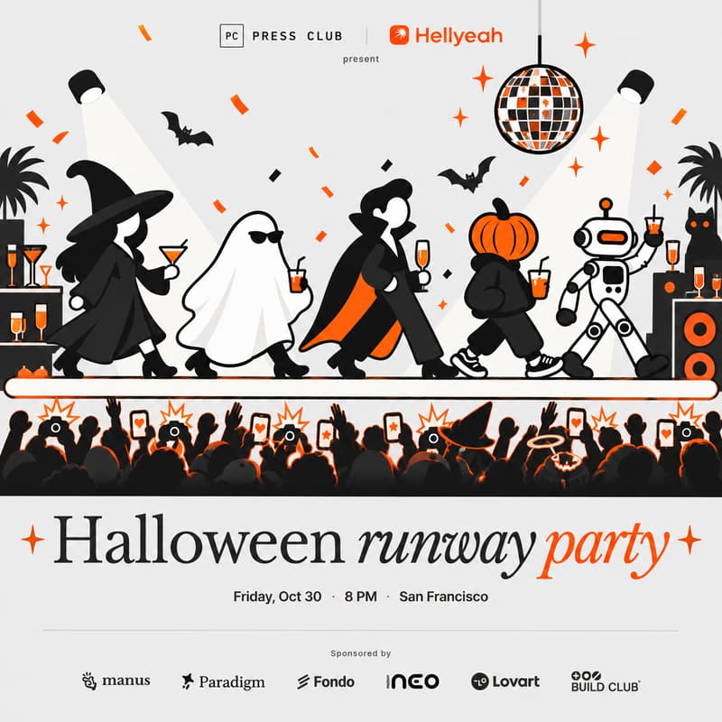 Cover Image for π Halloween Runway Party π»πͺ©