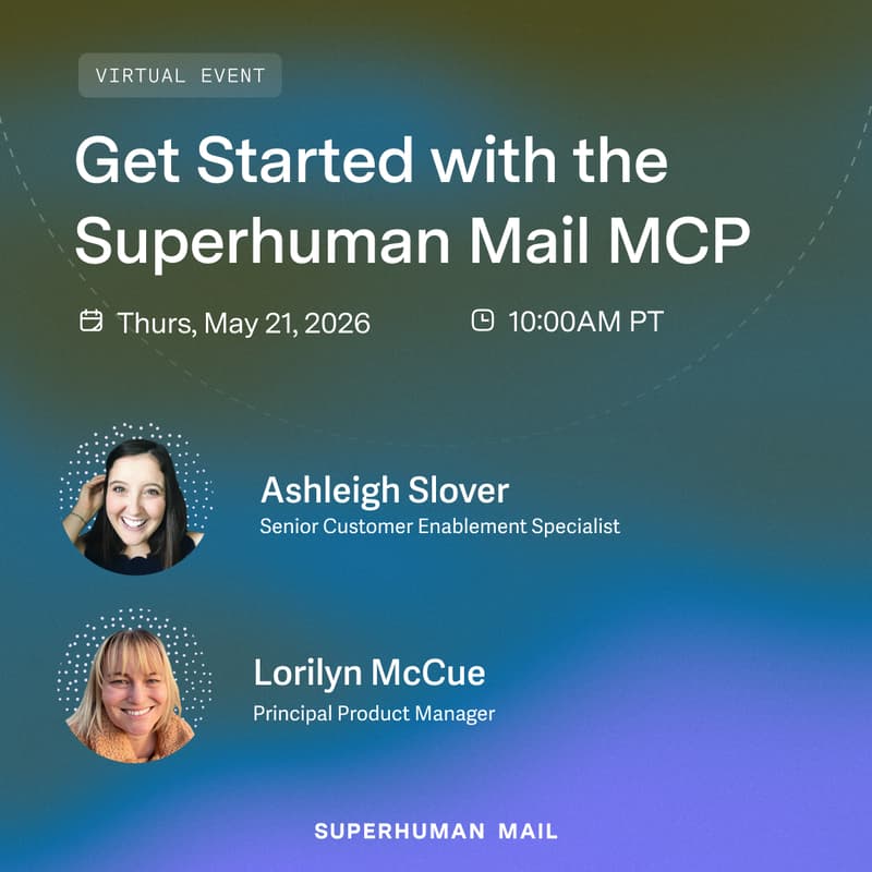 Cover Image for Get started with the Superhuman Mail MCP