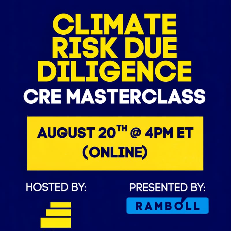 Cover Image for COHORTS X RAMBOLL: Climate Risk Due Diligence