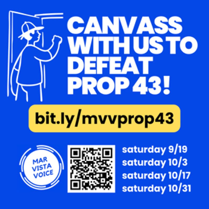 Cover Image for NO on Prop 43 Canvass