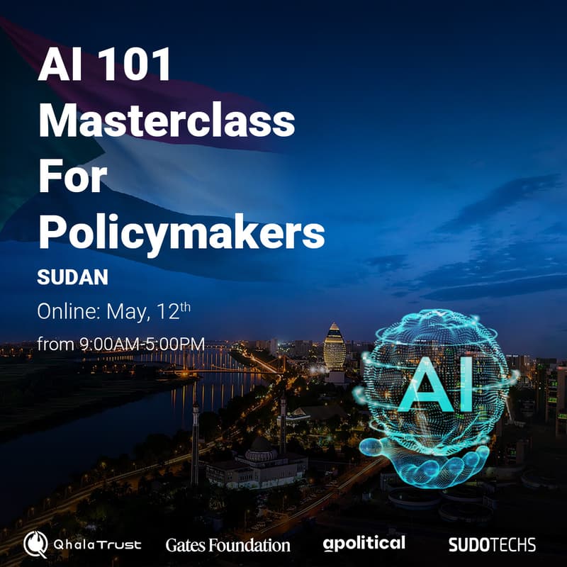 Cover Image for AI Masterclass for Policymakers - Sudan & Libya