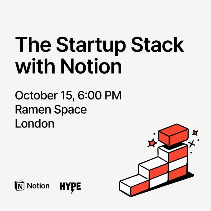 Cover Image for The Startup Stack with Notion