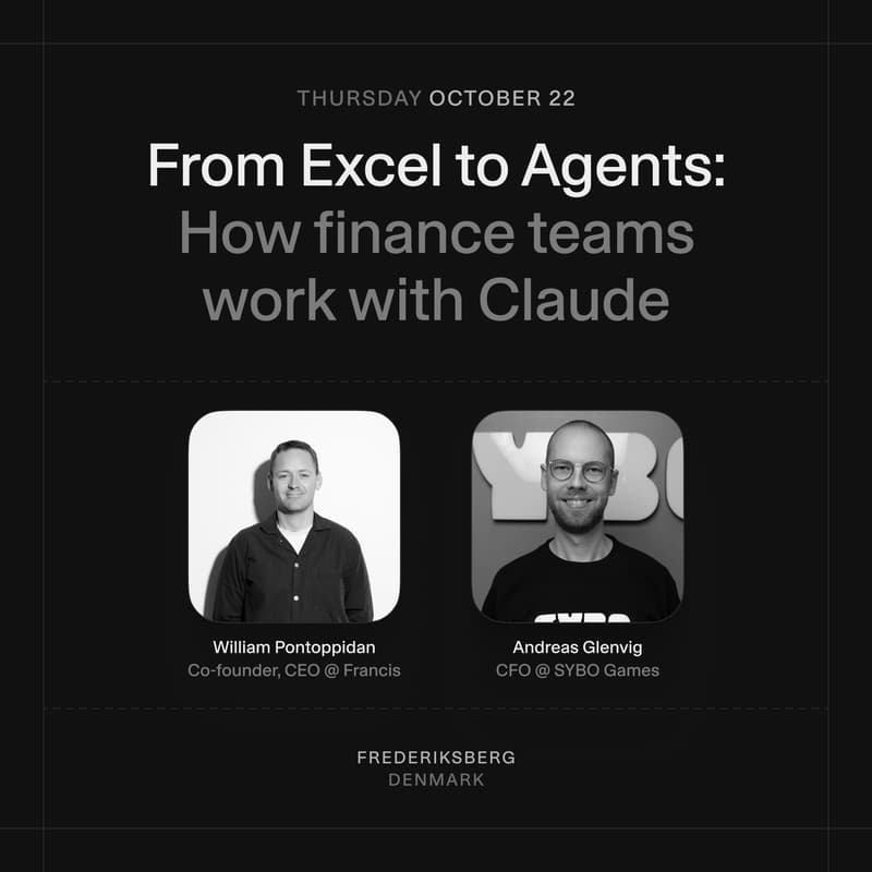 Cover Image for From Excel to Agents: How finance teams work with Claude