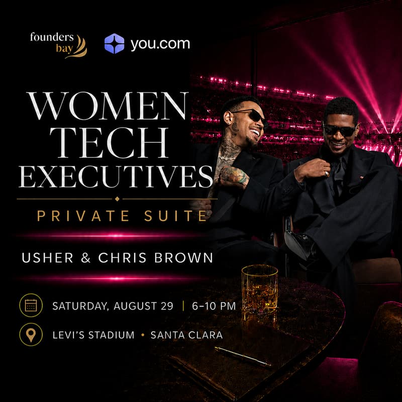 Cover Image for Women Tech Executives Meetup: Usher & Chris Brown Live @ Private Suite at Levi Stadium