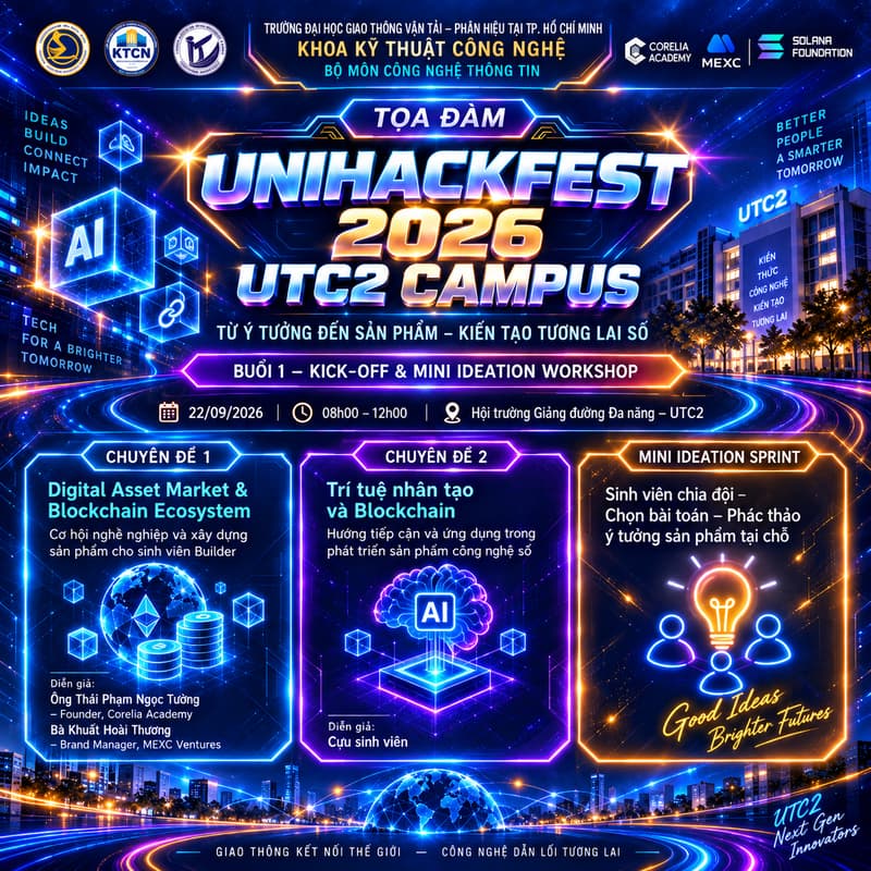 Cover Image for UniHackFest 2026 - UTC2 Campus