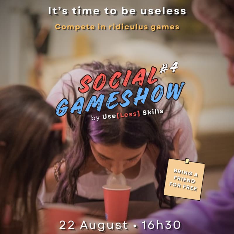 Cover Image for Social Gameshow: Meet People Through Chaotic Games