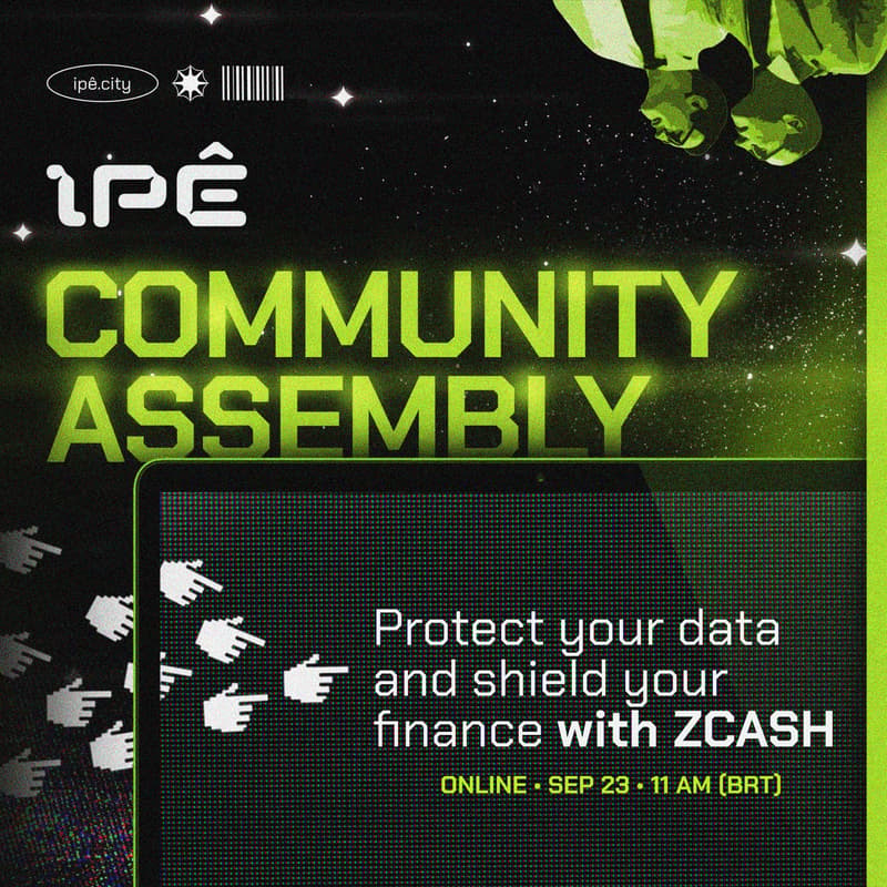 Cover Image for Online Community Assembly: Protect your data and shield your finances with Zcash
