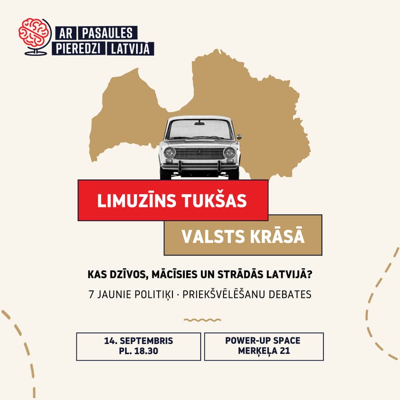 Cover Image for Priekšvēlēšanu debates: Limuzīns tukšas valsts krāsā