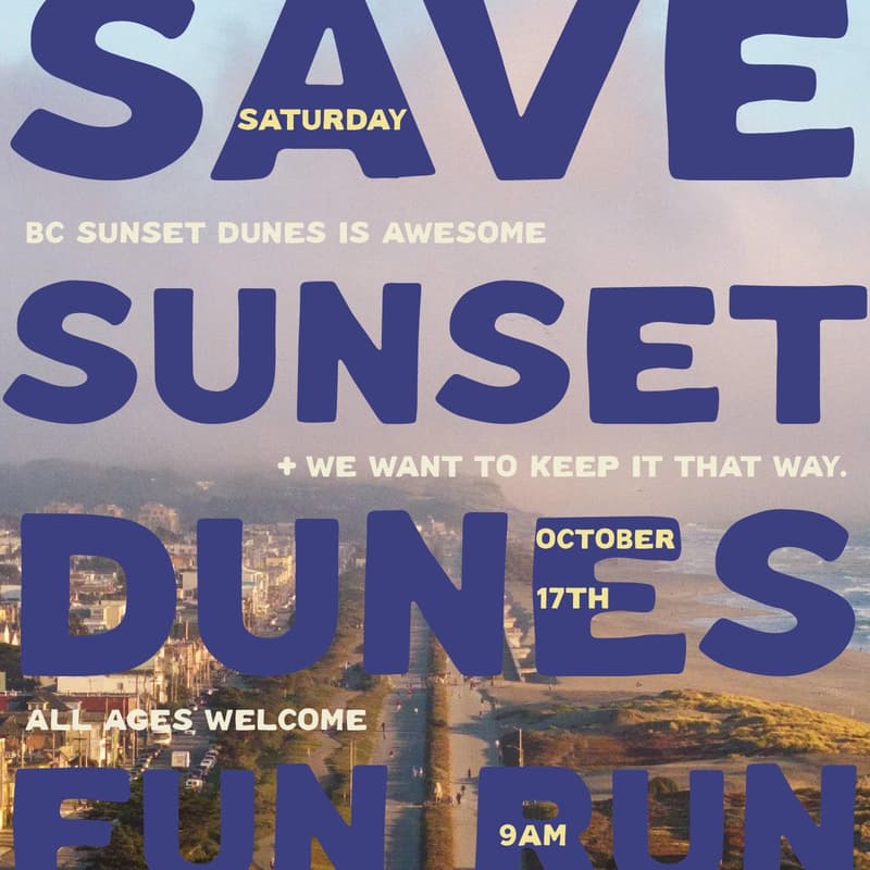 Cover Image for Save Sunset Dunes Fun Run with Running Wylder