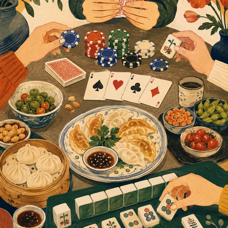 Cover Image for Food Pop - Up, Mahjong & Poker