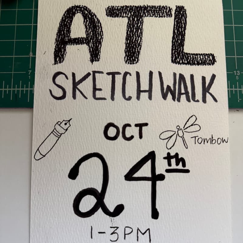 Cover Image for ATL Sketch Walk