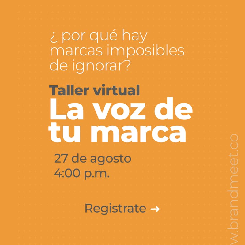 Cover Image for Taller virtual : : La voz de tu marca