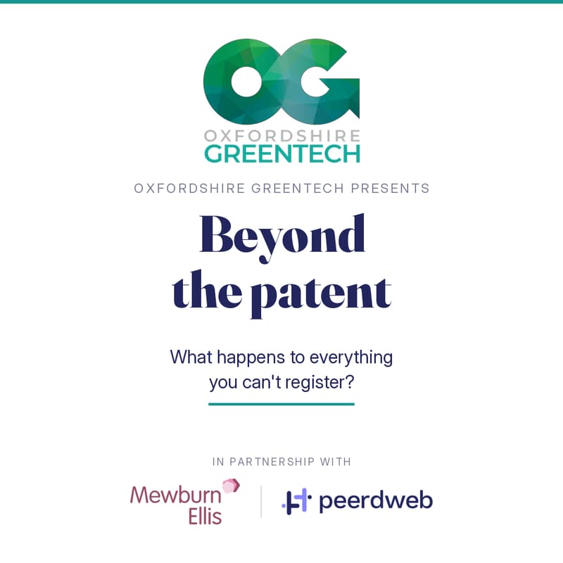 Cover Image for Beyond the patent: what happens to everything you can't register?