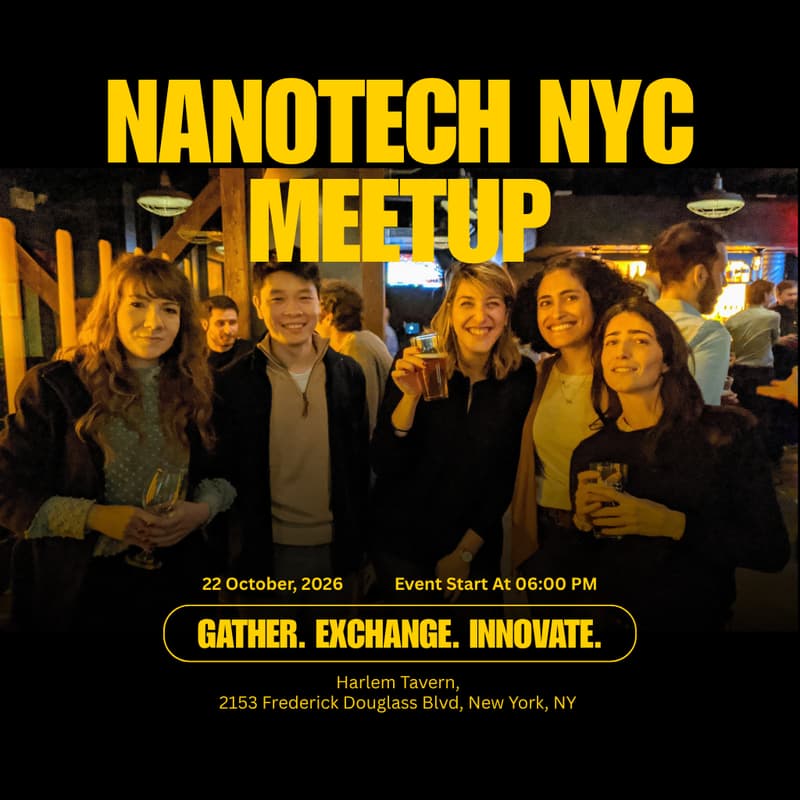 Cover Image for Nanonite Social: NYC Nanotechnology Meetup