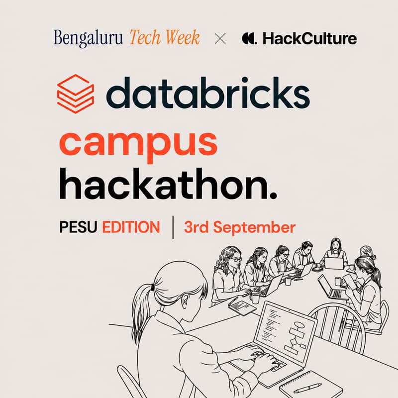 Cover Image for Databricks Campus Hackathon (PESU Edition)
