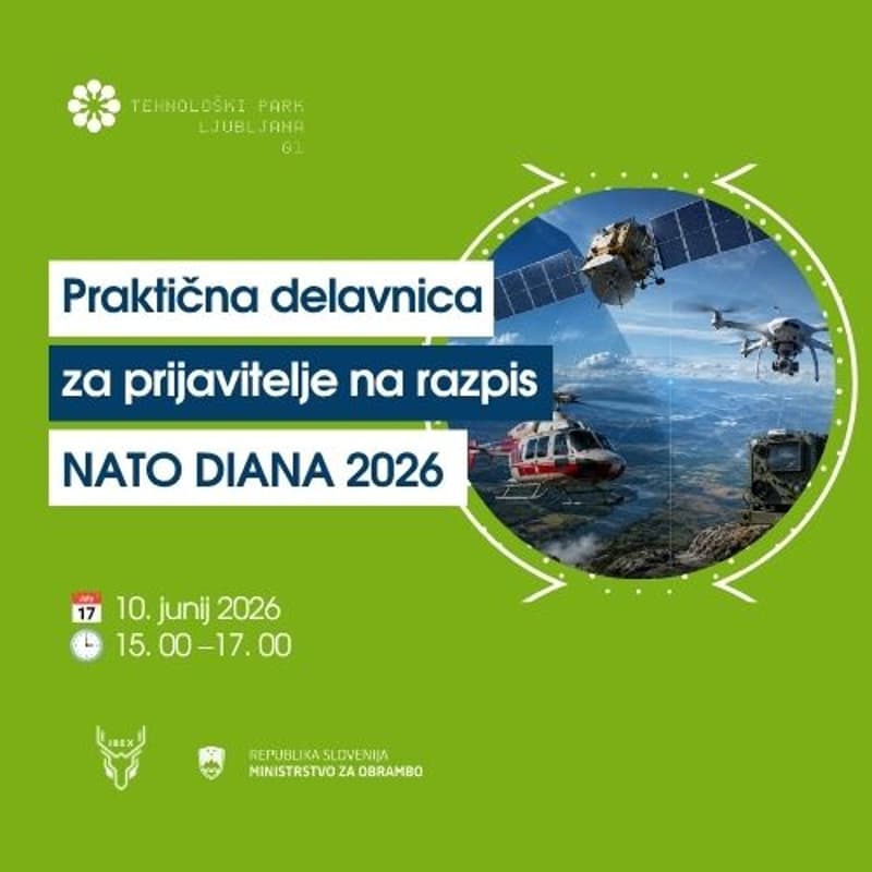 Cover Image for Praktična delavnica za prijavitelje na razpis NATO DIANA 2026