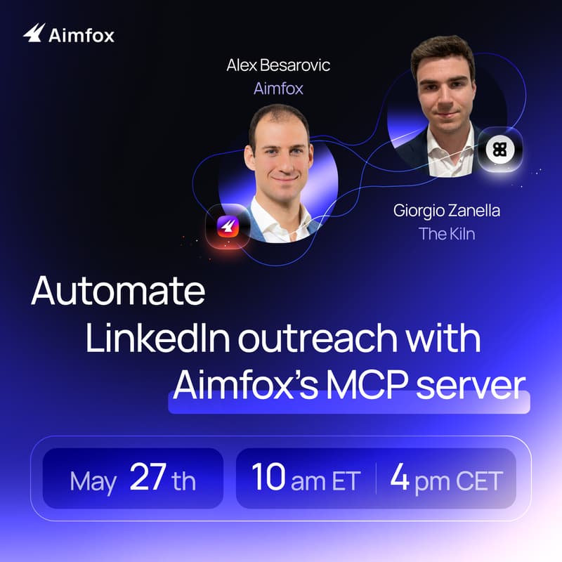 Cover Image for Automate LinkedIn outreach with Aimfox's MCP server