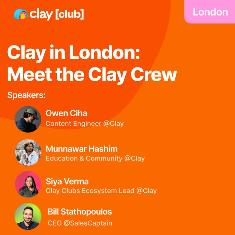 Cover Image for Clay in London: Meet the Clay Crew