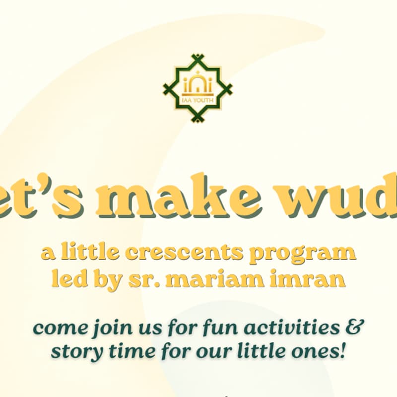 Cover Image for Little Crescents: Let's Make Wudu