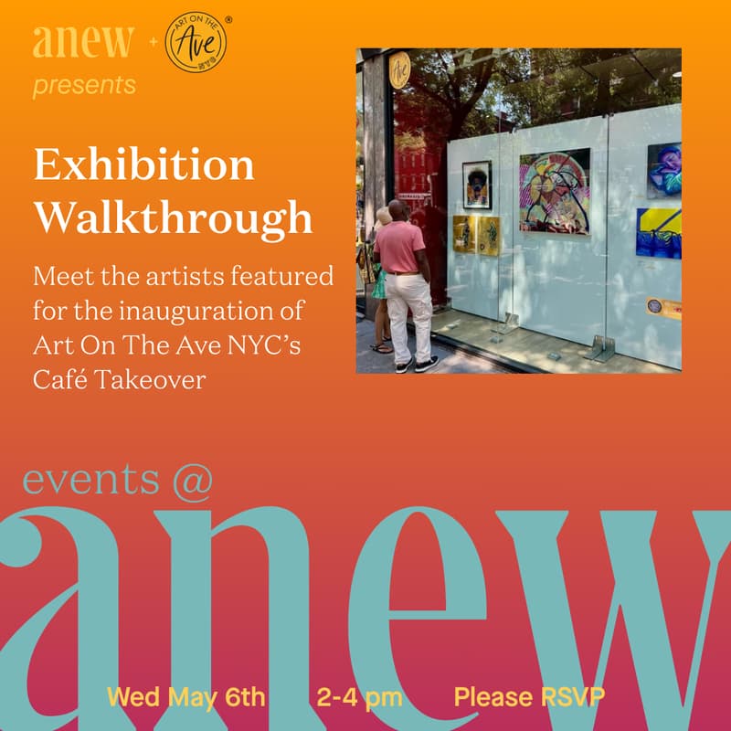 Cover Image for Café Takeover Exhibition Walkthrough with Art on the Ave