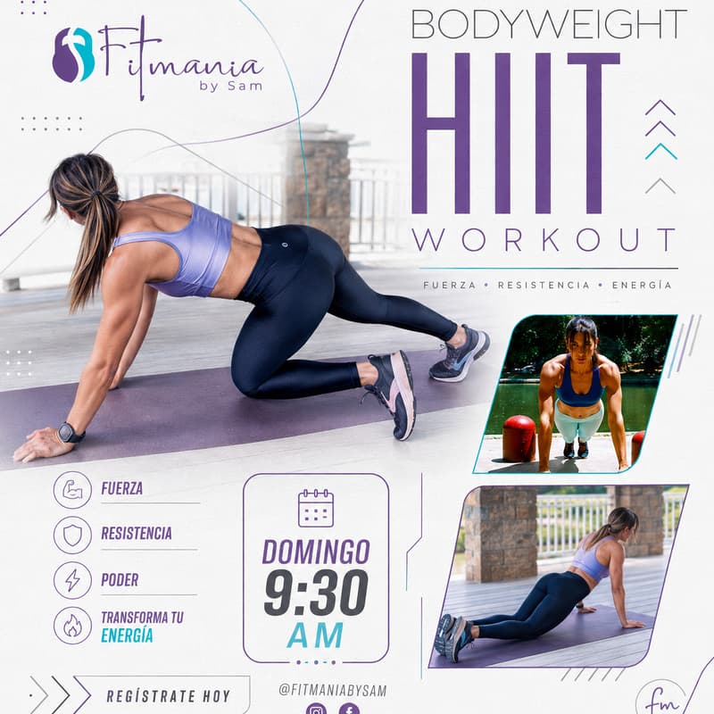 Cover Image for Bodyweight HIIT Workout