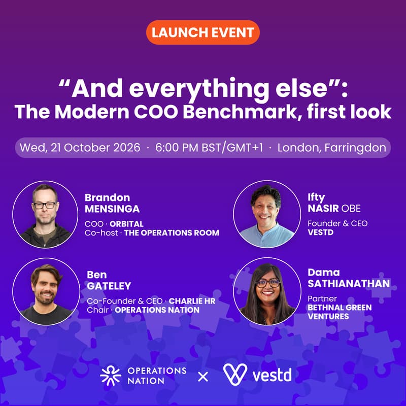 Cover Image for "And everything else": The Modern COO Benchmark, first look