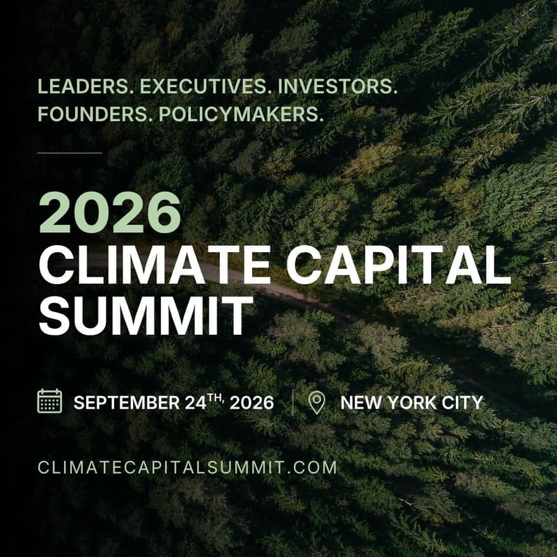 Cover Image for 2026 Climate Capital Summit