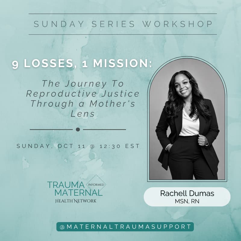 Cover Image for 9 Losses, 1 Mission: The Journey To Reproductive Justice Through a Mother's Lens