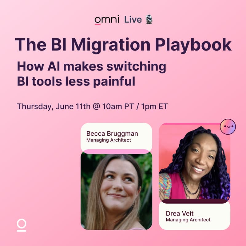 Cover Image for The BI migration playbook: How AI makes switching BI tools less painful